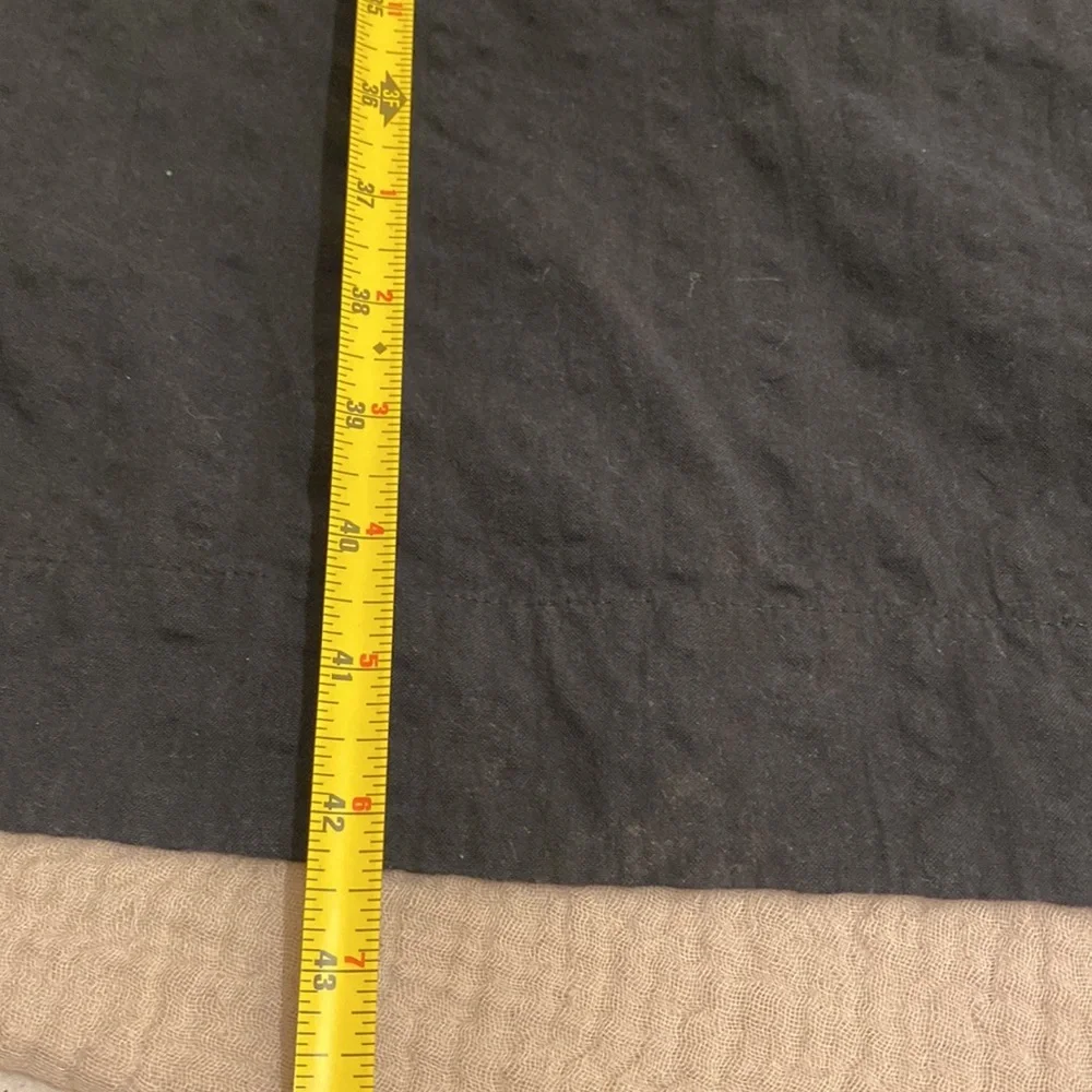 Free People Free- Est Open Black Strappy Maxi Dress with pockets Size L